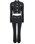 Monaco Black Two Pieces set