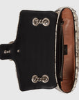 Gucci Sac à épaule GG Marmont en python petite taille
