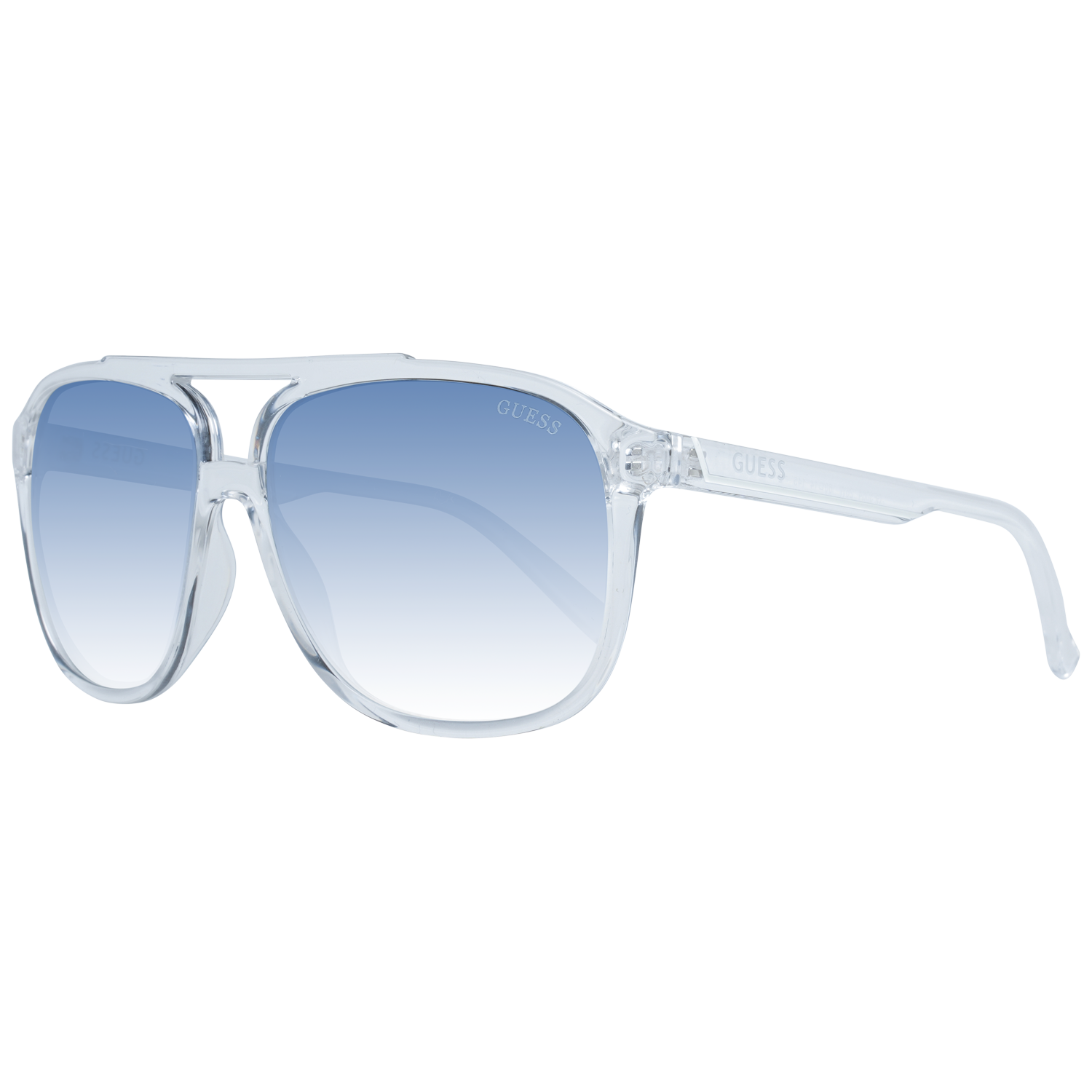 Guess Transparent Men Sunglasses