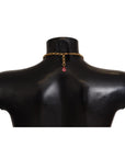 Dolce & Gabbana Chic Gold Statement Sicily Fruit Necklace
