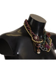 Dolce & Gabbana Sicilian Elegance Gold-Tone Statement Necklace