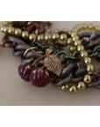 Dolce & Gabbana Sicilian Elegance Gold-Tone Statement Necklace