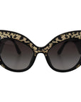 Dolce & Gabbana Butterfly Polarized Sequin Sunglasses