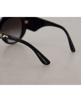 Dolce & Gabbana Butterfly Polarized Sequin Sunglasses