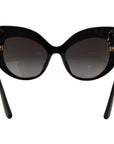 Dolce & Gabbana Butterfly Polarized Sequin Sunglasses