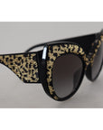 Dolce & Gabbana Butterfly Polarized Sequin Sunglasses