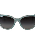 Dolce & Gabbana Elegant Sicilian Lace Designer Sunglasses