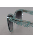 Dolce & Gabbana Elegant Sicilian Lace Designer Sunglasses