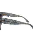 Dolce & Gabbana Elegant Lace-Trimmed Gradient Sunglasses