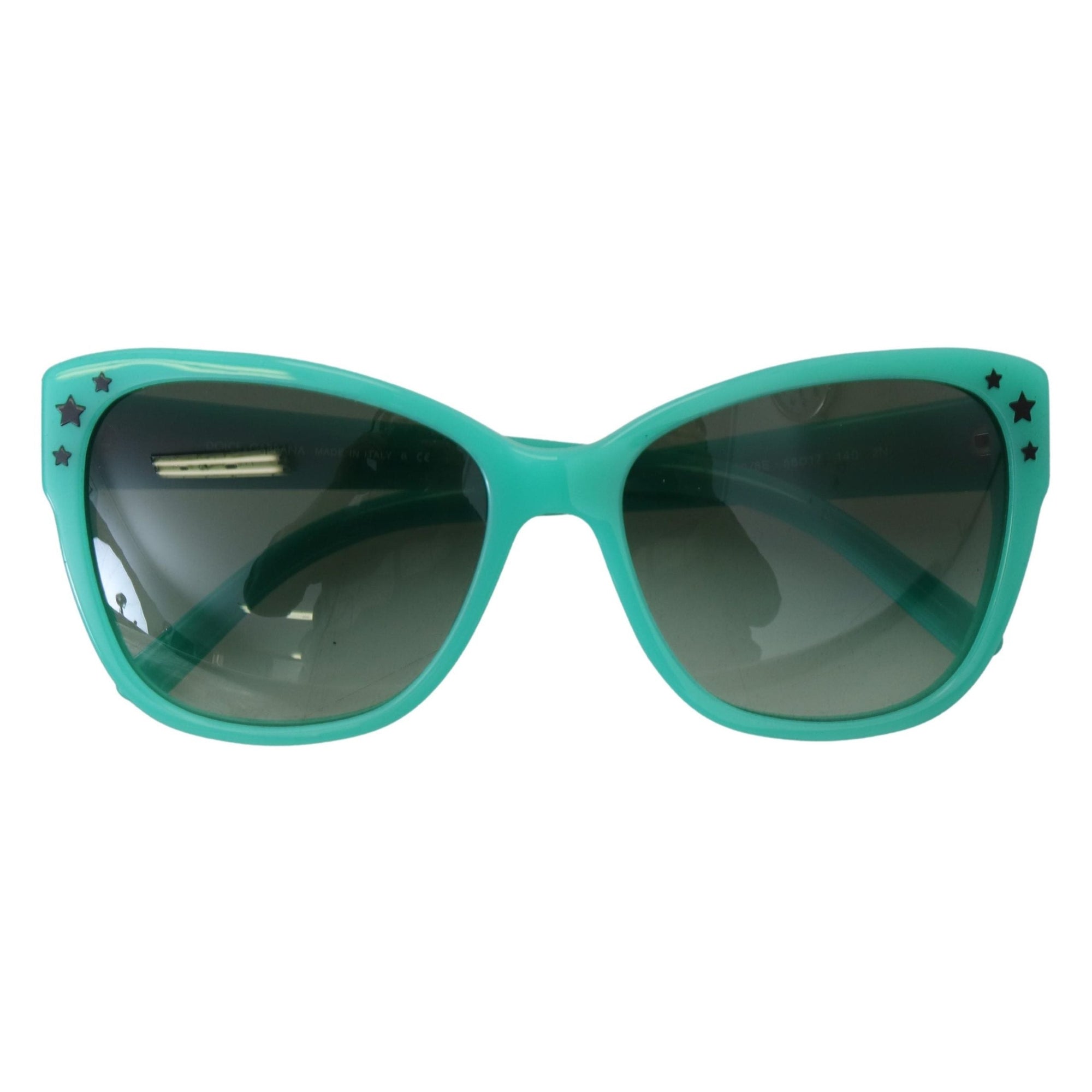 Dolce & Gabbana Enigmatic Star-Patterned Square Sunglasses