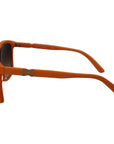 Dolce & Gabbana Chic Orange Round Sunglasses for Women