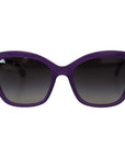 Dolce & Gabbana Elegant Purple Gradient Lens Sunglasses