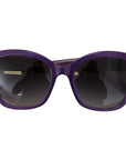Dolce & Gabbana Elegant Purple Gradient Lens Sunglasses