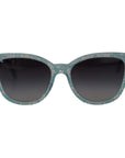Dolce & Gabbana Sicilian Lace Crystal-Infused Sunglasses
