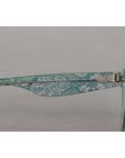Dolce & Gabbana Sicilian Lace Crystal-Infused Sunglasses