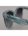 Dolce & Gabbana Sicilian Lace Crystal-Infused Sunglasses