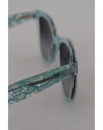 Dolce & Gabbana Sicilian Lace Crystal-Infused Sunglasses
