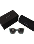 Dolce & Gabbana Sicilian Lace Crystal-Infused Sunglasses