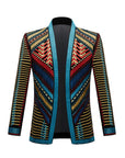 Embroidery Men Suits&Blazer One Piece Luxury Royal Fashion Casual Business Trendy Male Suit Jacket In Stock Free Shipping
