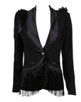 Blazer Noir Original Paris Deluxe à Revers - Paris Deluxe