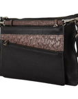 Dolce & Gabbana Elegant Black Leather Sling Shoulder Bag