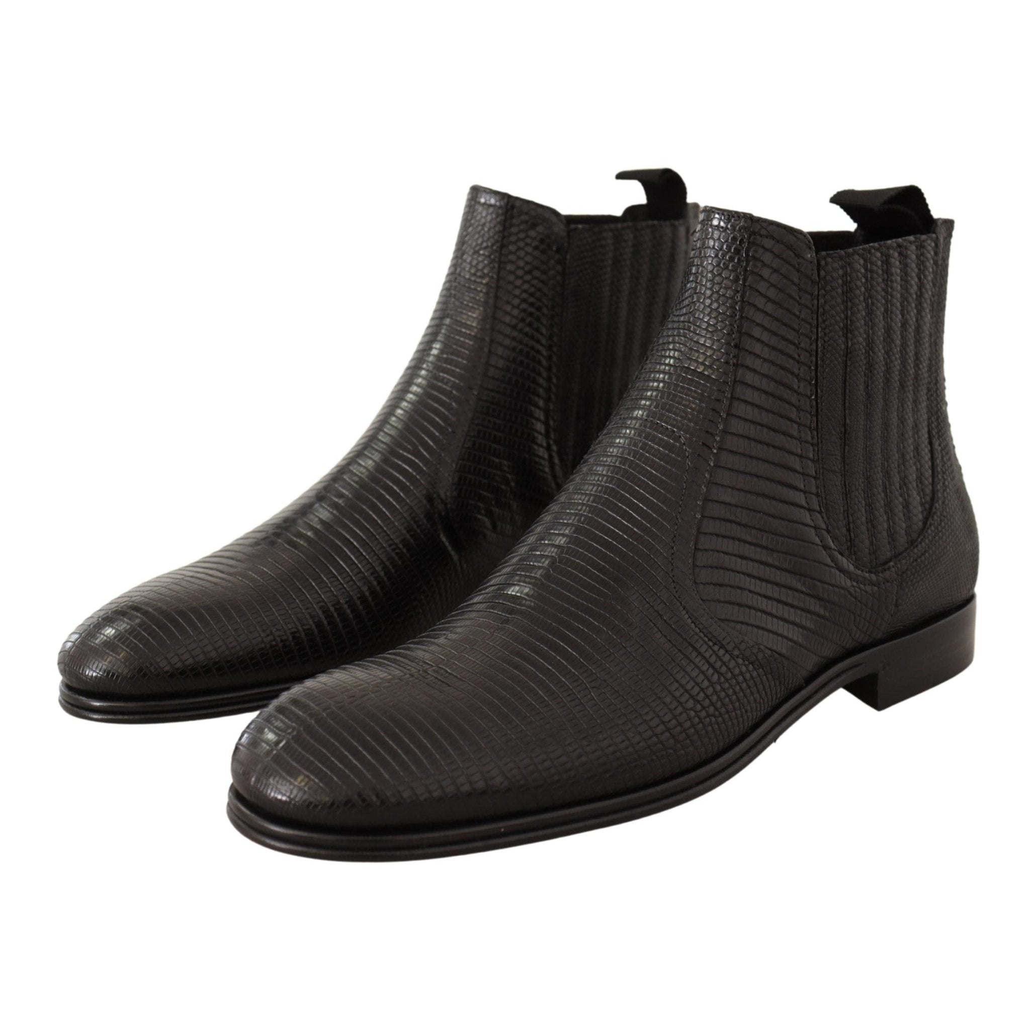 Dolce and 2024 gabbana black boots