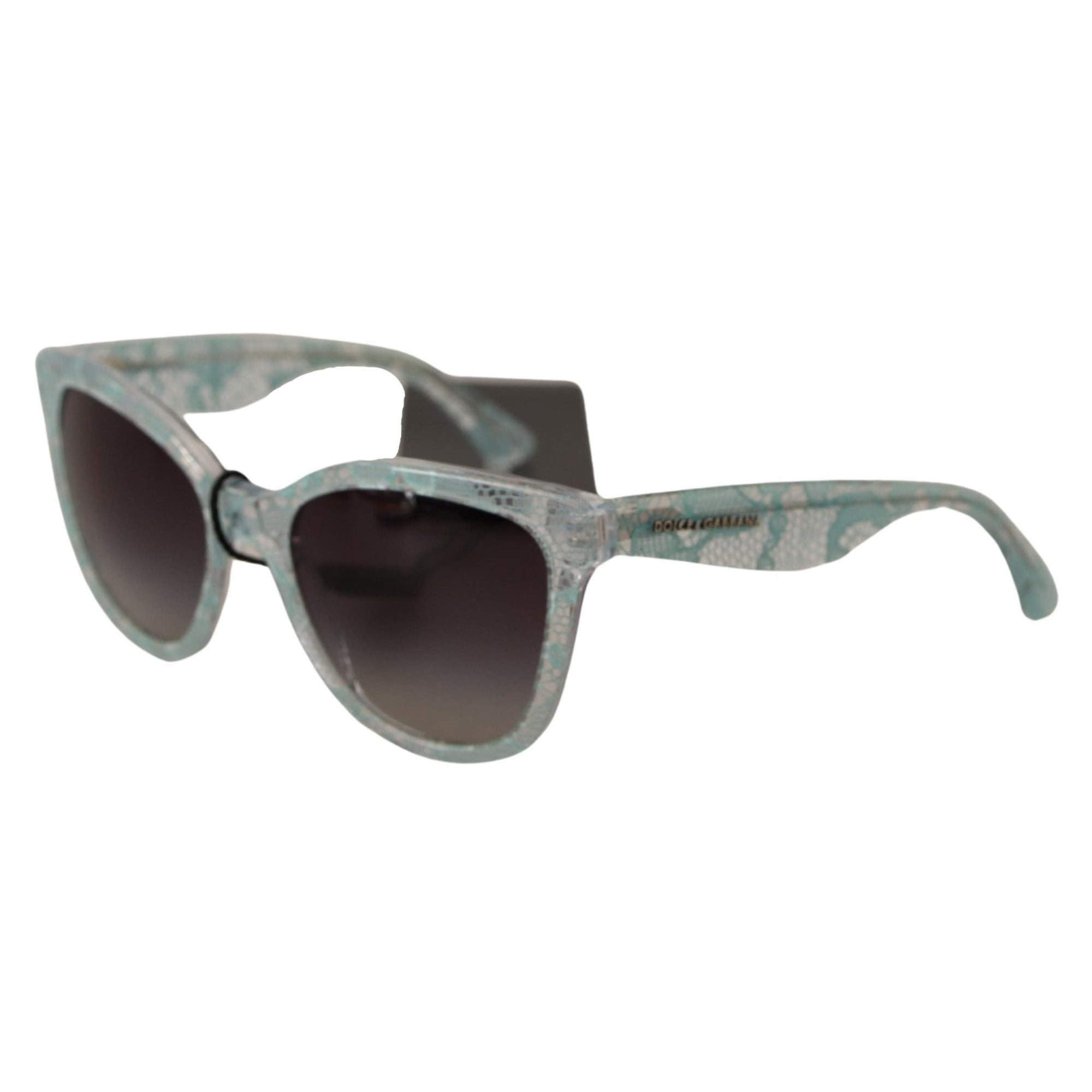 Dolce & Gabbana Sicilian Lace Crystal Acetate Sunglasses