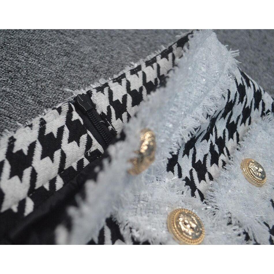 Ensemble Deux Pièces en Tweed Veste & Jupe - Paris Deluxe