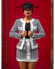 Ensemble Deux Pièces en Tweed Veste & Jupe - Paris Deluxe