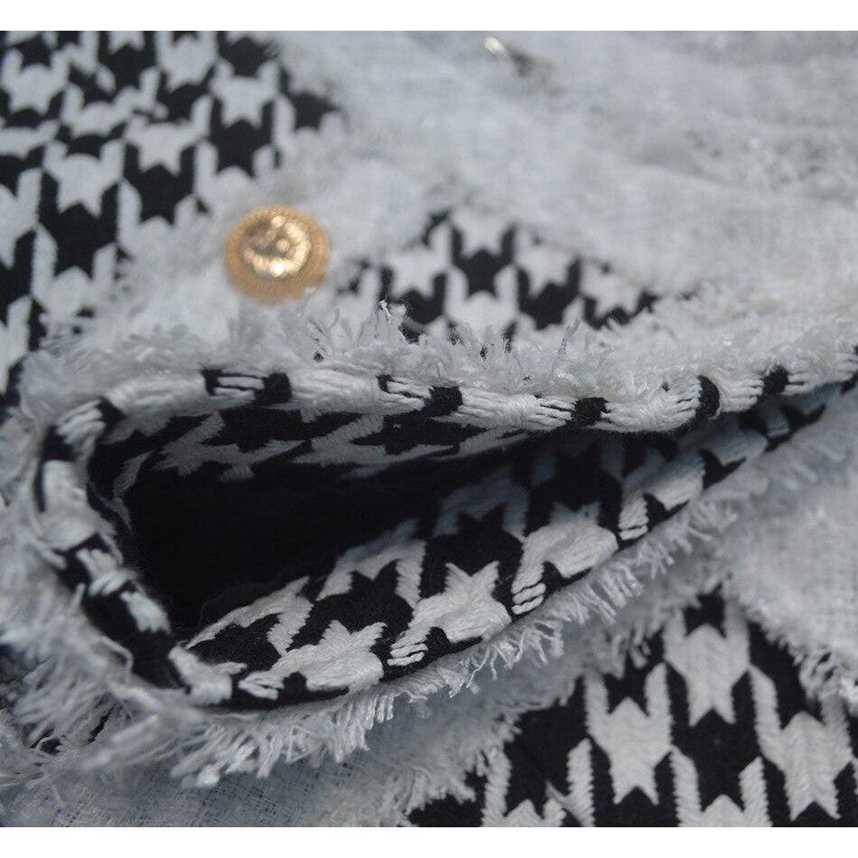 Ensemble Deux Pièces en Tweed Veste & Jupe - Paris Deluxe