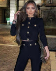 Ensemble Noir Deux pièces Look Monaco - Paris Deluxe