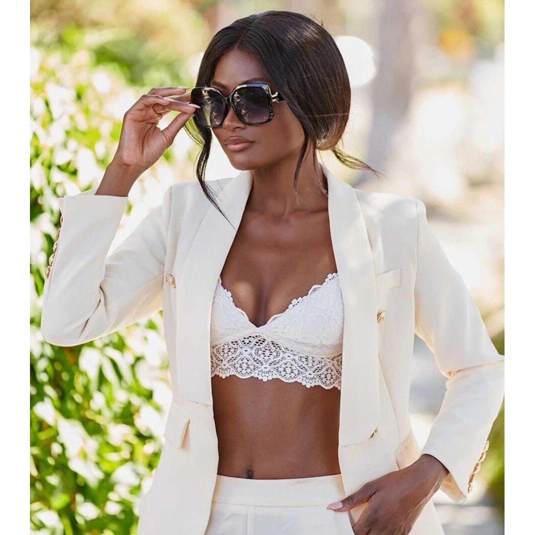 Dentelle Ensembles Tailleur Femme Importé Ensemble Tailleur Femme