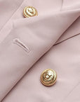 Ensemble Tailleur Rose Léger Coupe Regular - Paris Deluxe