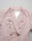 Ensemble Tailleur Rose Léger Coupe Regular - Paris Deluxe