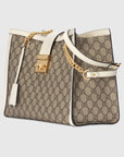 Gucci Sac à épaule Padlock GG taille moyenne - Paris Deluxe