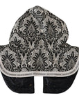 Dolce & Gabbana Elegant Floral Cotton Whole Head Wrap Hat