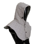 Dolce & Gabbana Elegant White Nylon Whole Head Wrap Hat