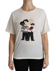 Dolce & Gabbana Elegant Silk Blend Round Neck Top