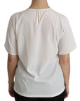 Dolce & Gabbana Elegant Silk Blend Round Neck Top