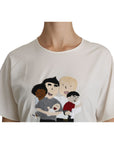 Dolce & Gabbana Elegant Silk Blend Round Neck Top