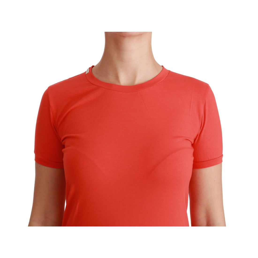 Dolce & Gabbana Elegant Red Crewneck Short Sleeve Tee