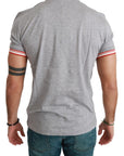 Dolce & Gabbana Chic Gray Cotton T-Shirt with Year of the Pig Motive