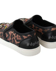 Dolce & Gabbana Elegant Leopard Print Loafers for Sophisticated Style