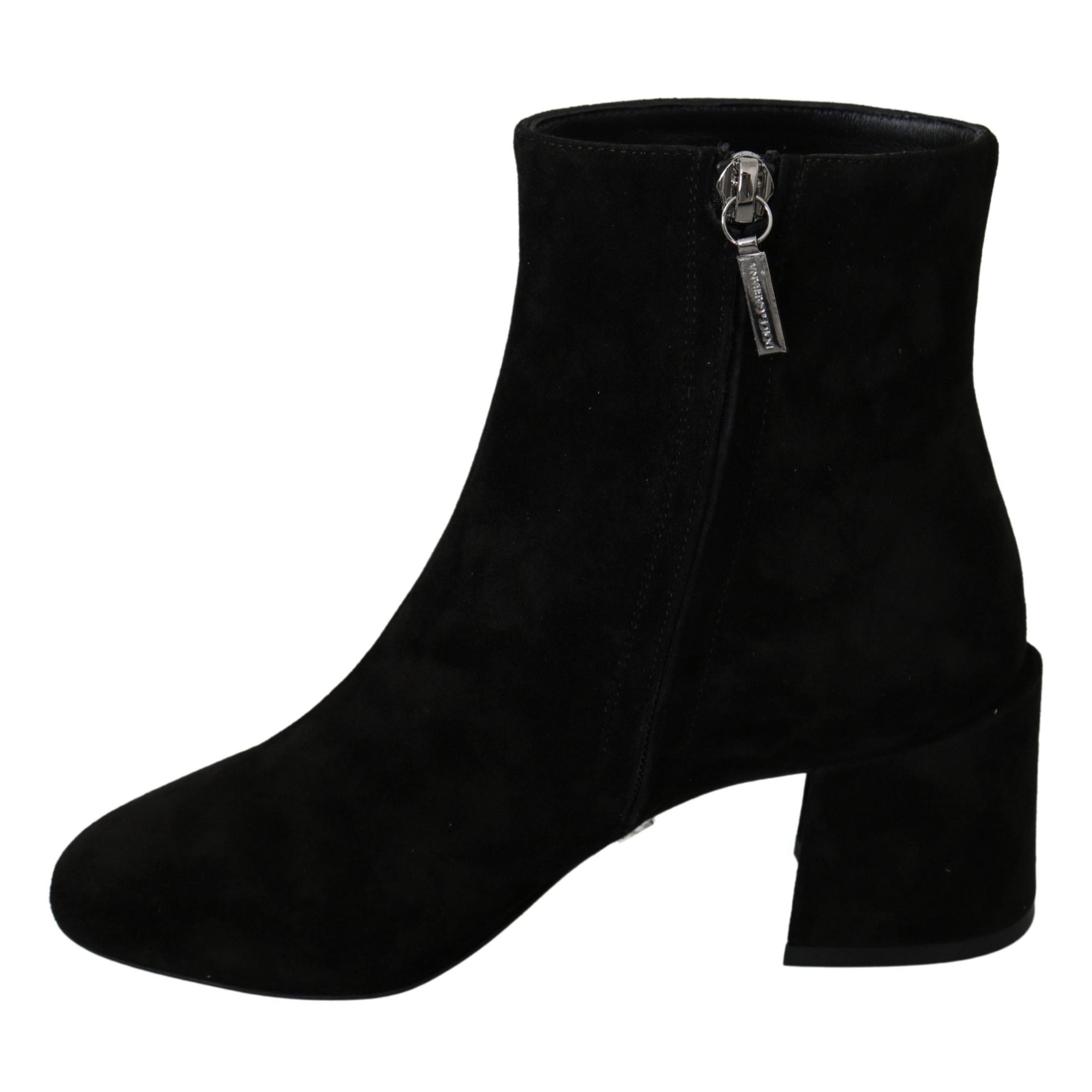 Dolce &amp; Gabbana Chic Embroidered Ankle Boots
