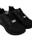 Philipp Plein Elegant Black Gisella Sneakers