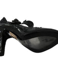 Dolce & Gabbana Elegant Crystal Embellished Cinderella Pumps