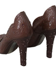 Dolce & Gabbana Elegant Crystal-Embellished Cinderella Pumps