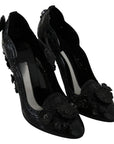 Dolce & Gabbana Enchanting Crystal Cinderella Pumps
