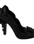 Dolce & Gabbana Enchanting Crystal Cinderella Pumps