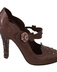 Dolce & Gabbana Enchanting Crystal Cinderella Pumps